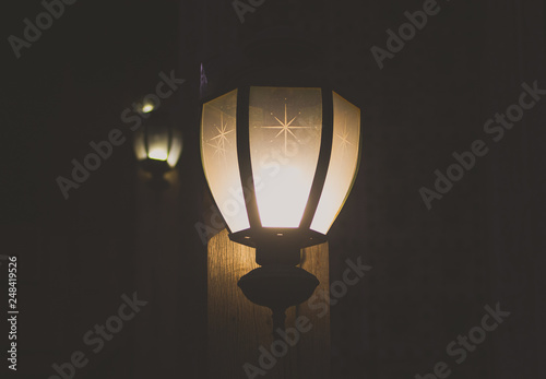 Vintage lamp  On the Wall