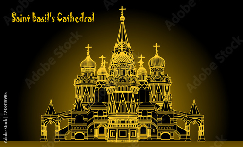 st basils cathedral in moscow russia