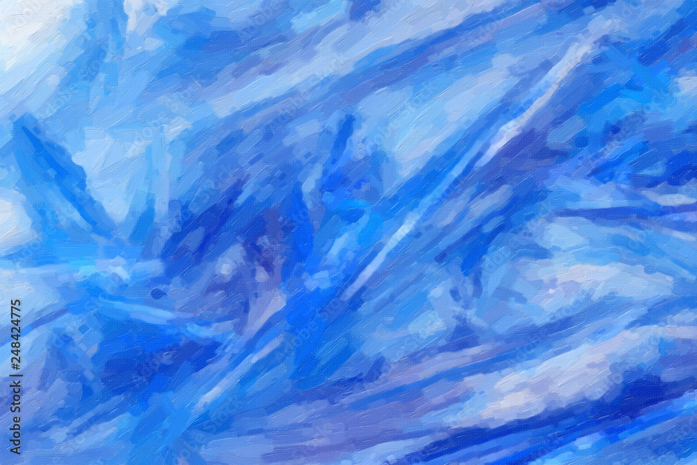 Abstract oil painting on canvas Abstract oil painting on canvas