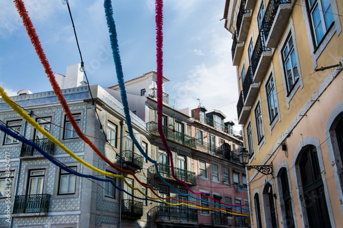 Alfama w Lizbonie, Portugalia