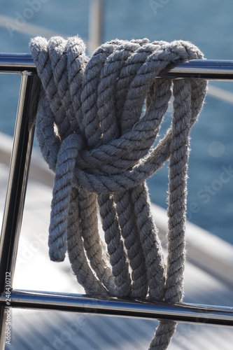 Seil am Segelschiff im Sommer © tanja_riedel