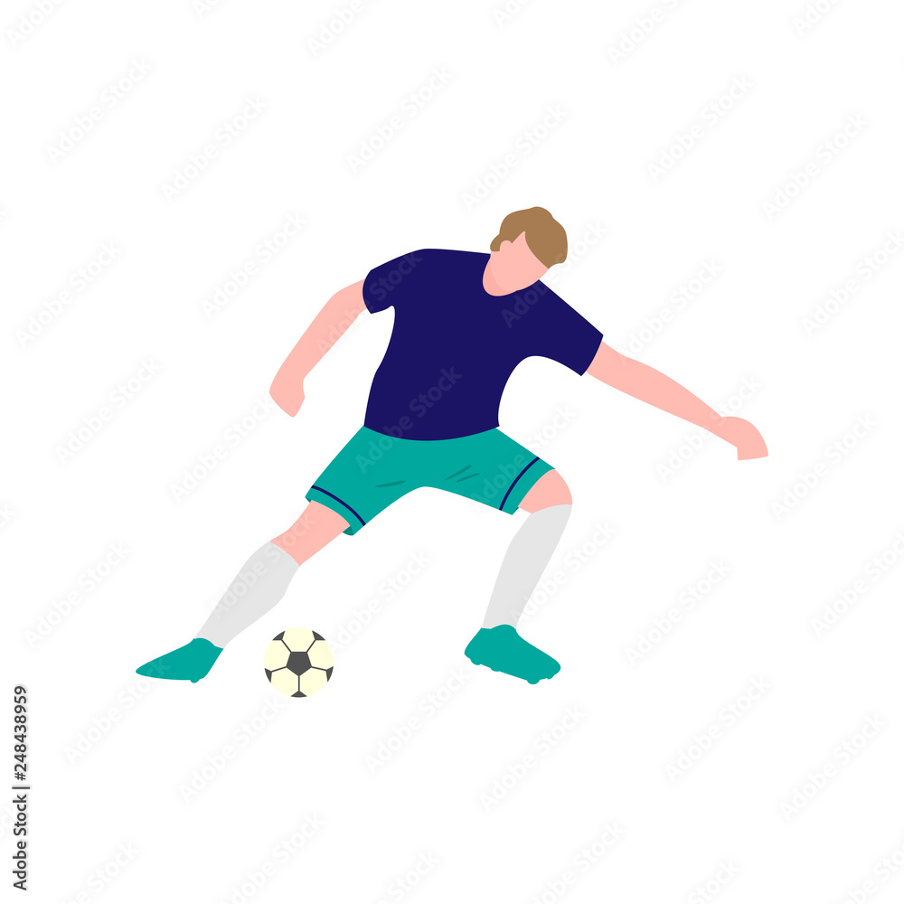 The player is focused on hitting the ball The player is focused on hitting the ball