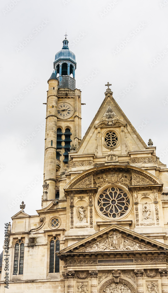 Church Saint-Etienne-du-Mont near the Pantheon, Paris, France