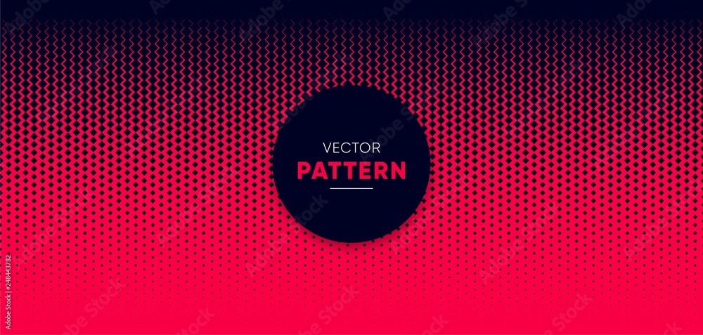 Detailed vector halftone for backgrounds and designs