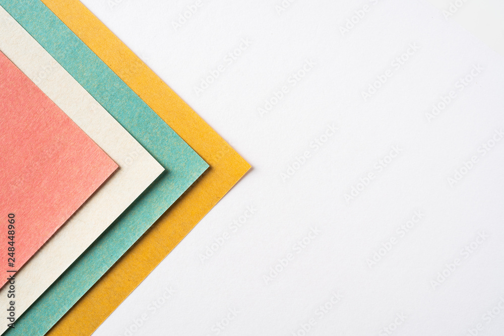 a lot of japanese washi paper for mockup