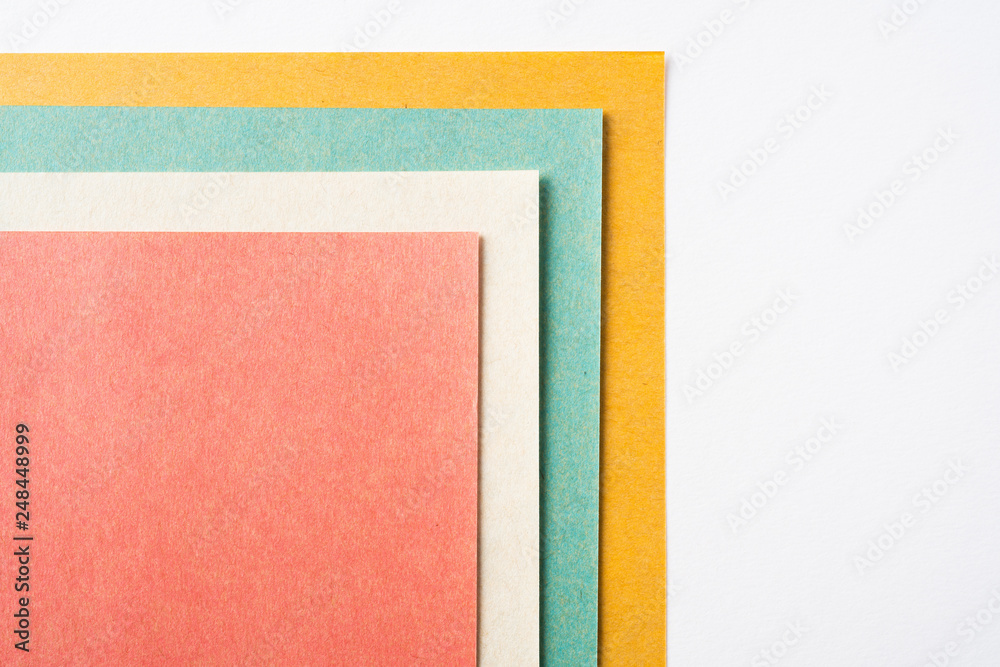 Fototapeta premium a lot of japanese washi paper for mockup
