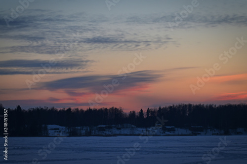 Sunset from finland © SaifElDeen