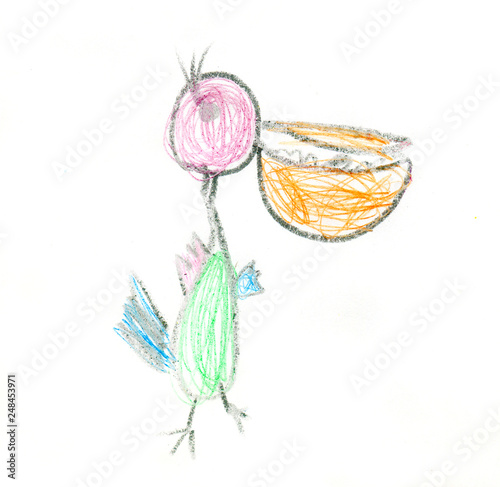The Child's drawing