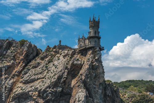 castle "swallow's nest" on a rock in the Crimea