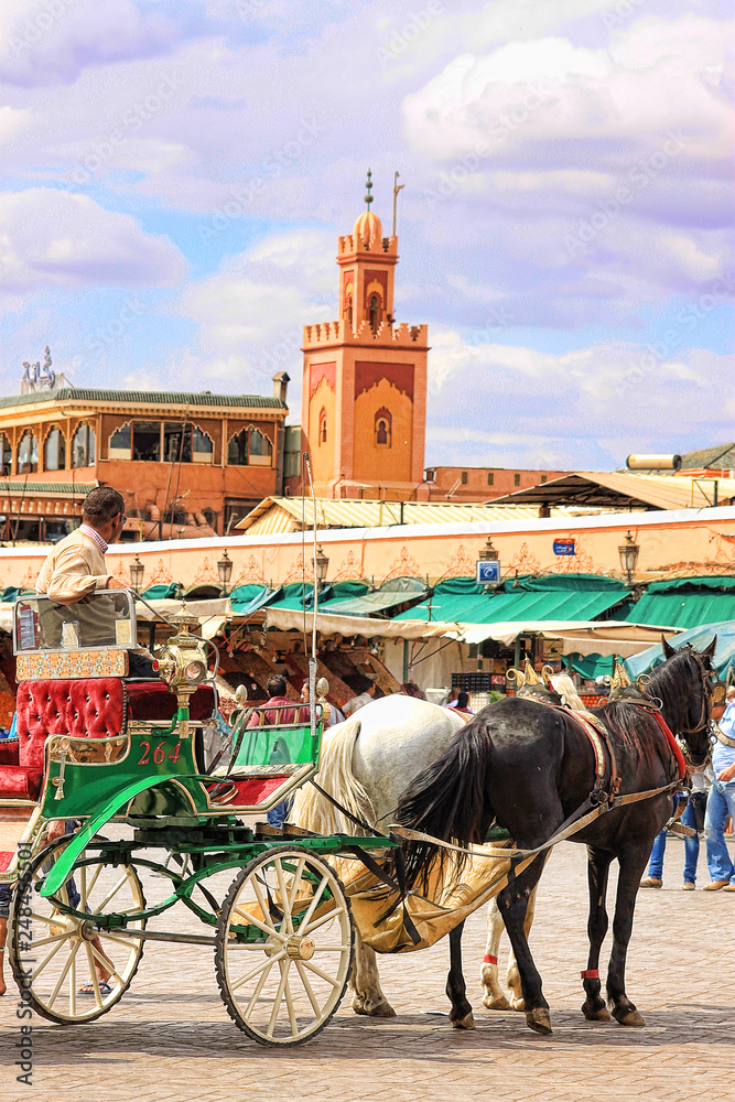 Fototapeta premium jamma el fna