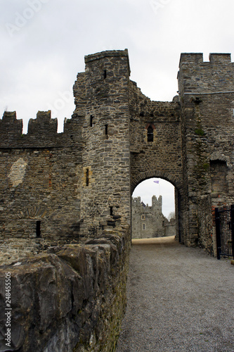 Entrance gate to the Swords Castle.