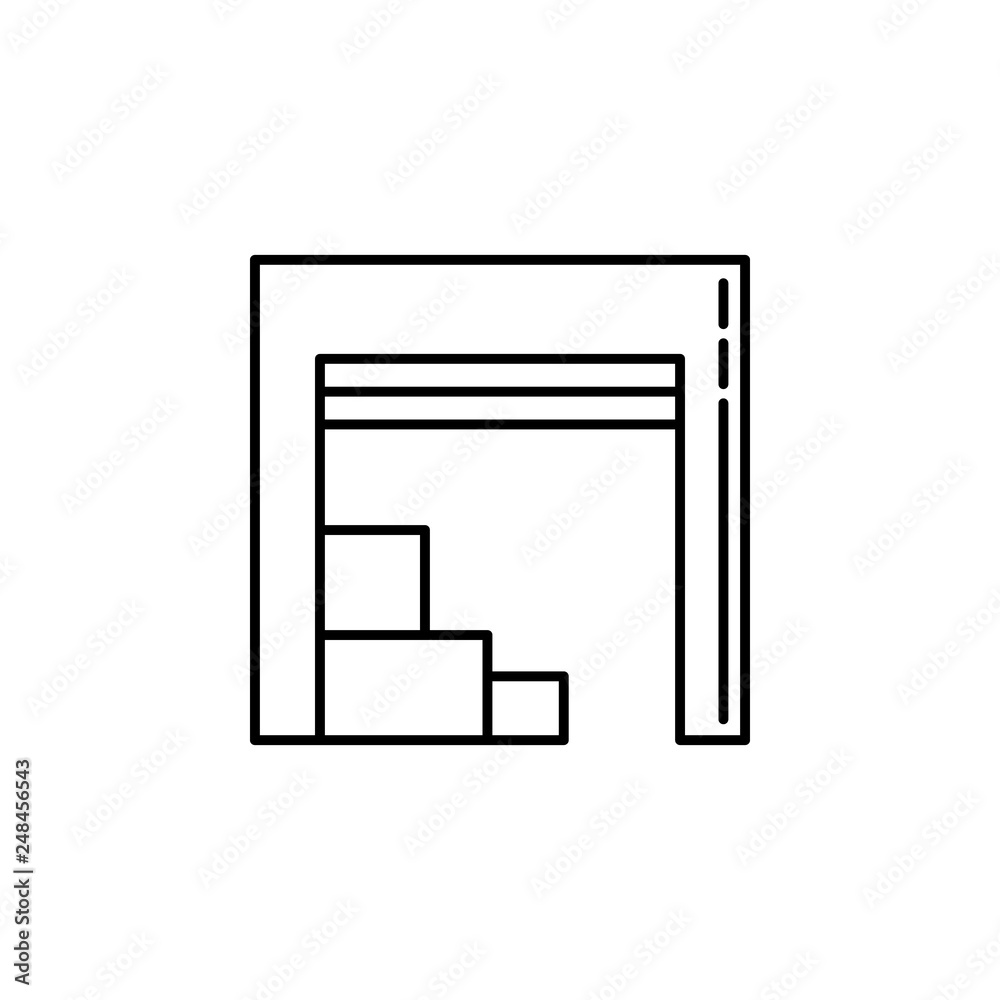 warehouse. Signs and symbols can be used for web, logo, mobile app, UI, UX warehouse. Signs and symbols can be used for web, logo, mobile app, UI, UX