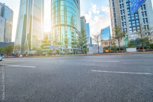 Shenzhen urban architecture and urban traffic roads