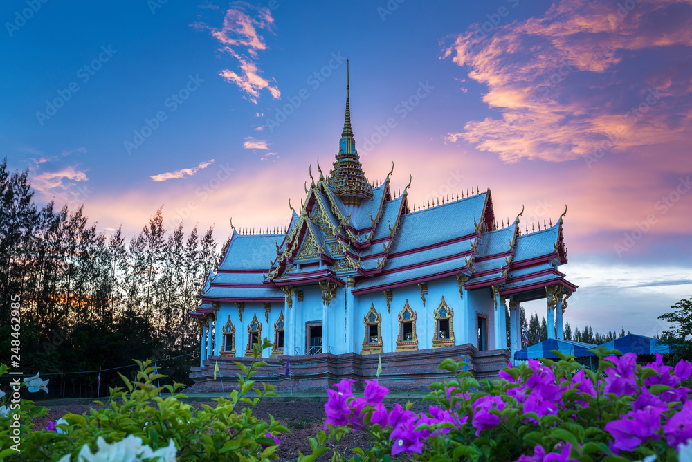 Naklejka premium William Temple Wat Non Kum Thailand