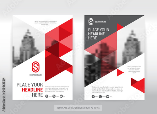 City Background Business Cover Design Template