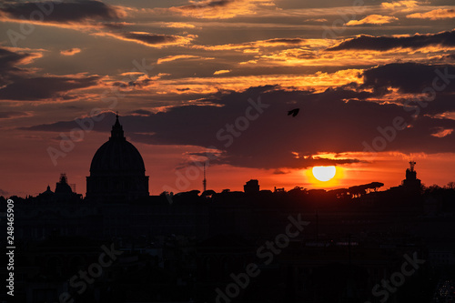 San Pietro al tramonto 