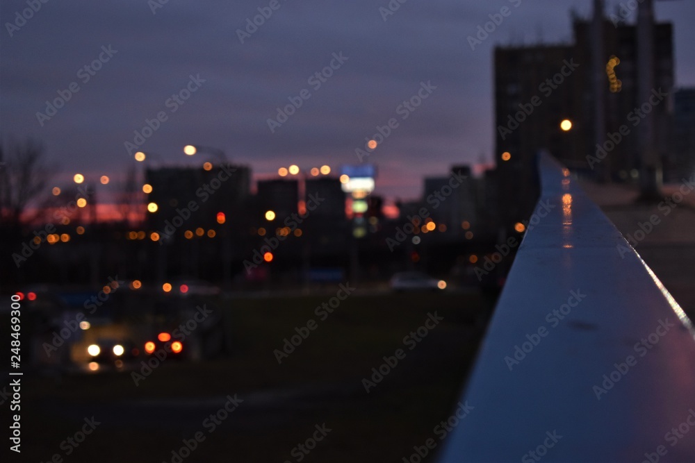 Fototapeta premium city lights