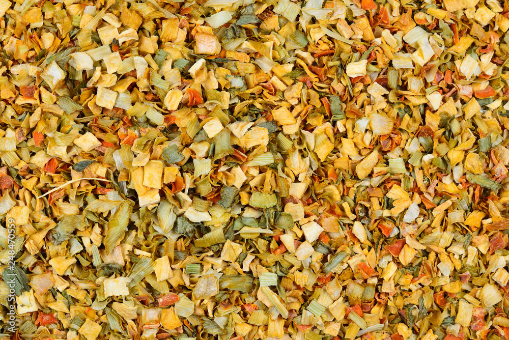 Variety of spices and herbs background Variety of spices and herbs background