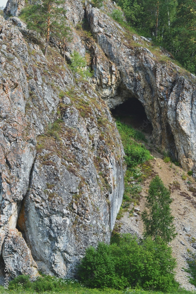 Obraz premium waterfall in mountains