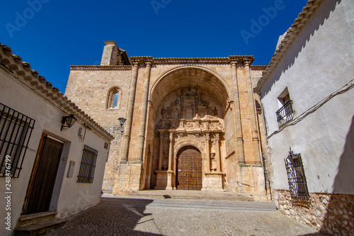 Santa Maria church in Alarcon  Cuenca