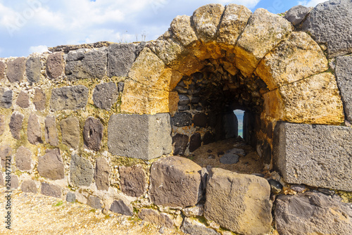 Fortifications of the crusader Belvoir Fortress