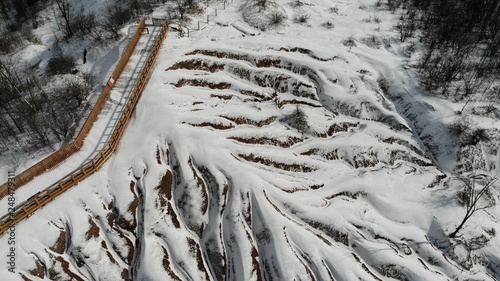 Canvas Print cheltenham badlands