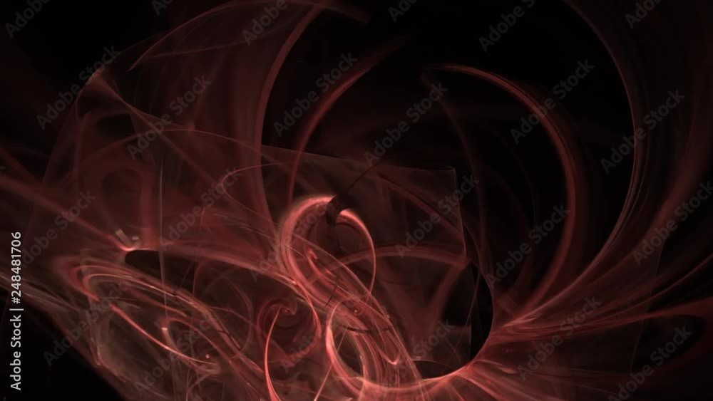 Abstract fractal forms morph and oscillate (Loop) Abstract fractal forms morph and oscillate (Loop)