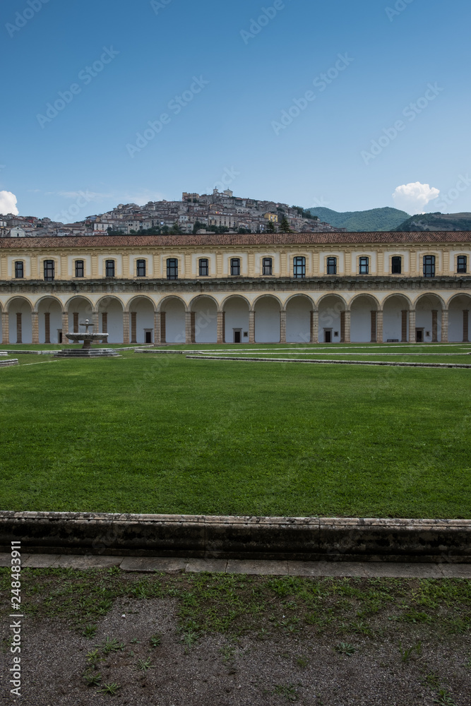 The Certosa of San Lorenzo, in Padula, Italy.