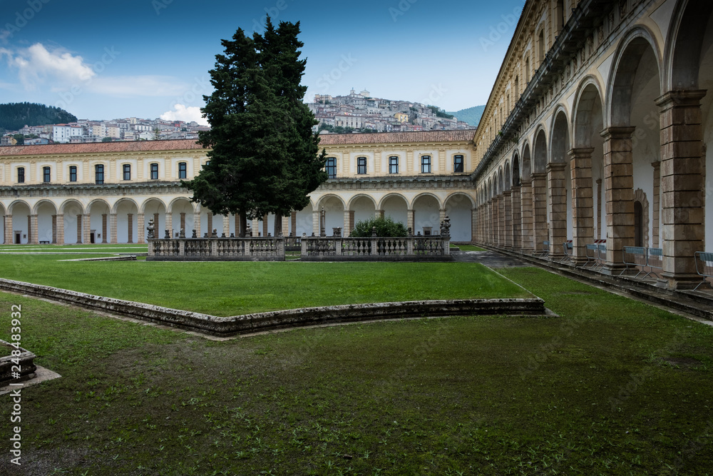 The Certosa of San Lorenzo, in Padula, Italy.
