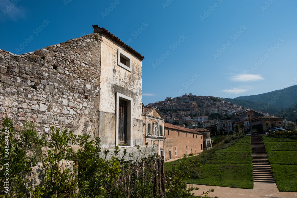 The Certosa of San Lorenzo, in Padula, Italy. The Certosa of San Lorenzo, in Padula, Italy.