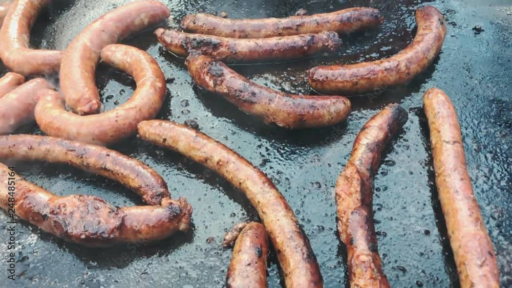 Sausages grill barbecue Sausages grill barbecue
