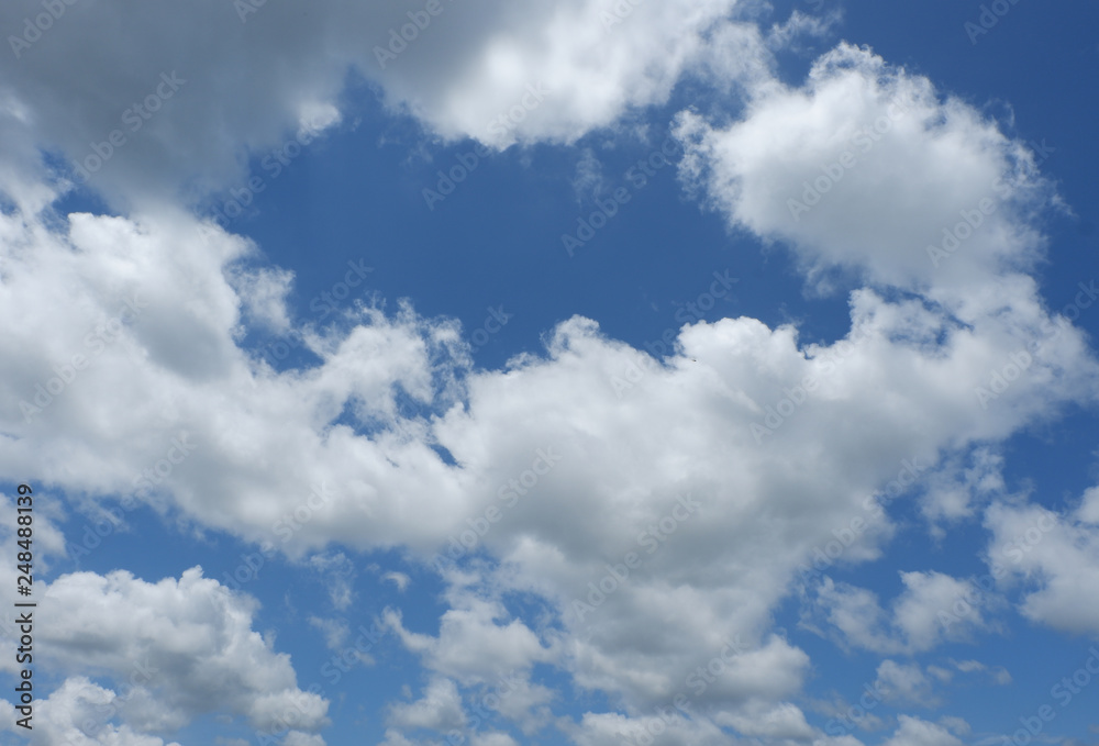 blue sky with beautiful clouds for the background blue sky with beautiful clouds for the background