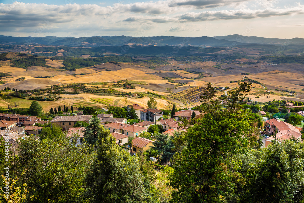 Tuscan Rural Landscape - Volterra, Tuscany, Italy