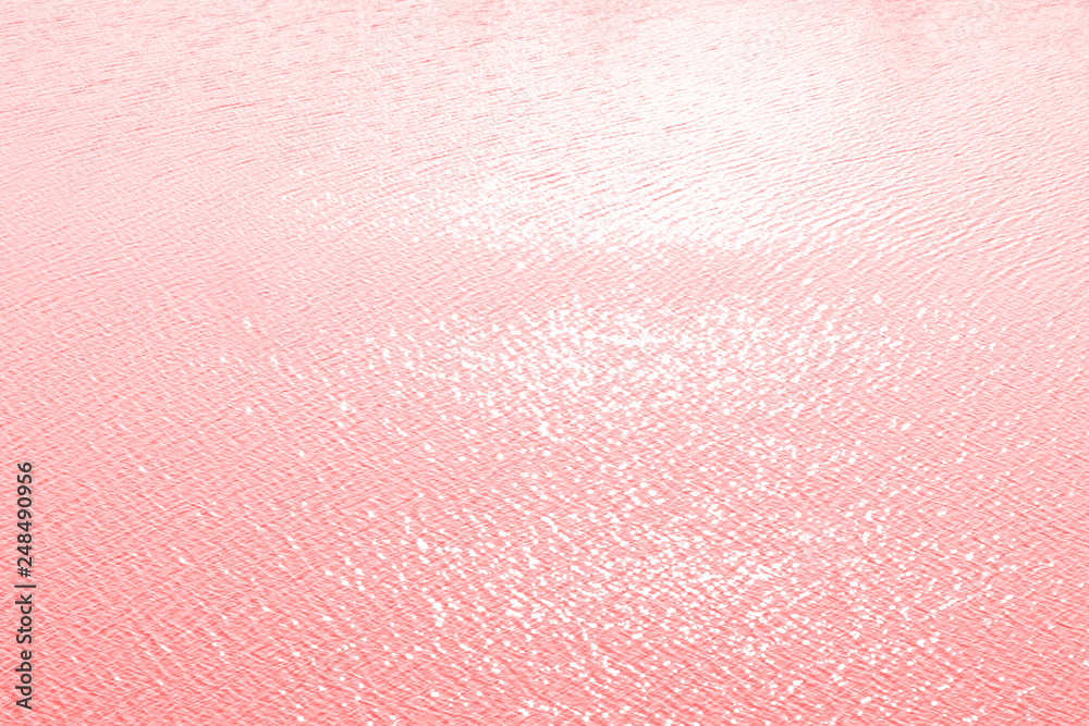 Fototapeta premium Color live coral trend 2019. Water