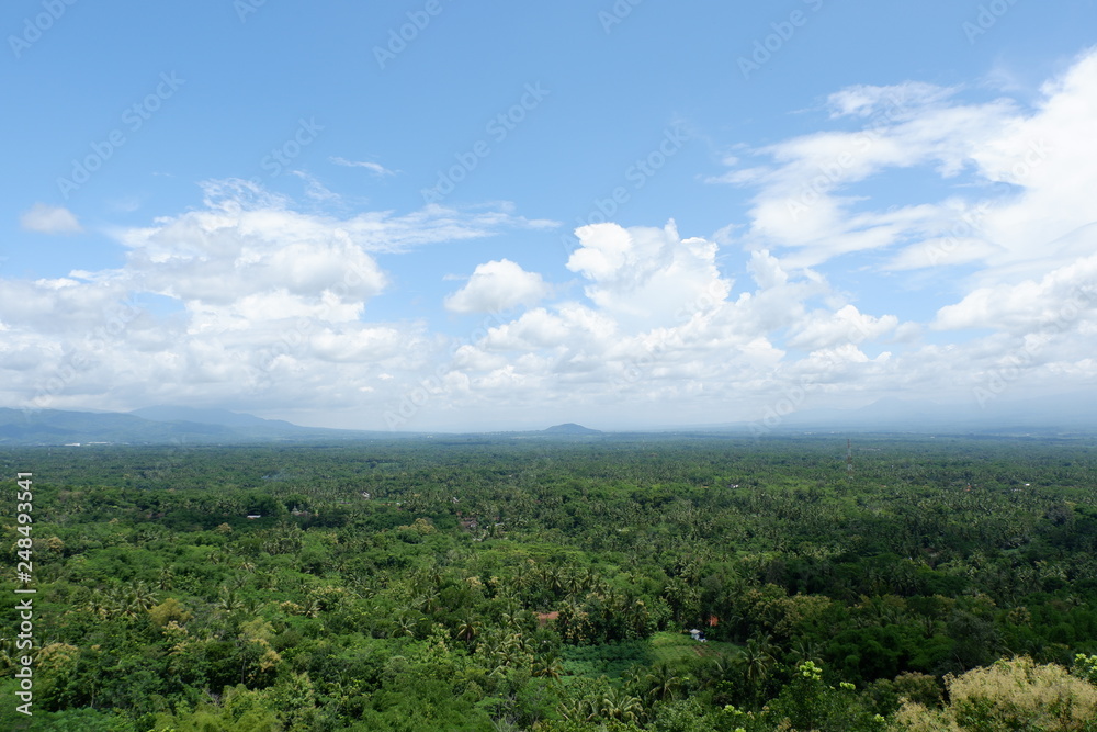 natural scenery seen from the attic of the house on the hill natural scenery seen from the attic of the house on the hill