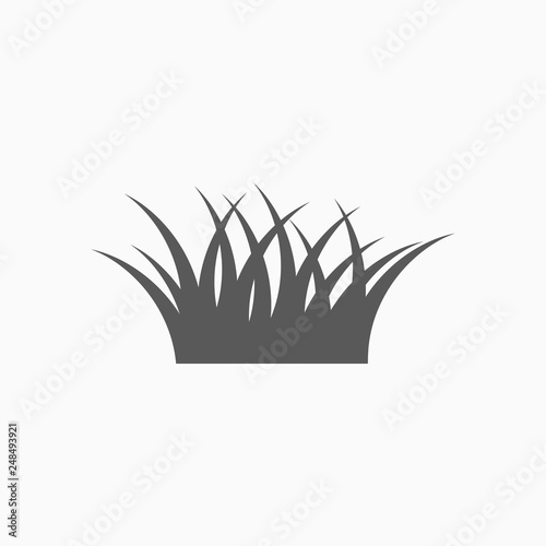 grass icon, grass vector