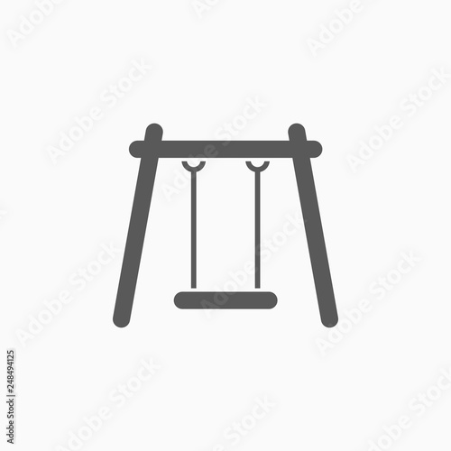 swing icon, swings vector