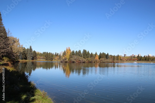Reflections On The Lake, William Hawrelak Park, Edmonton, Alberta