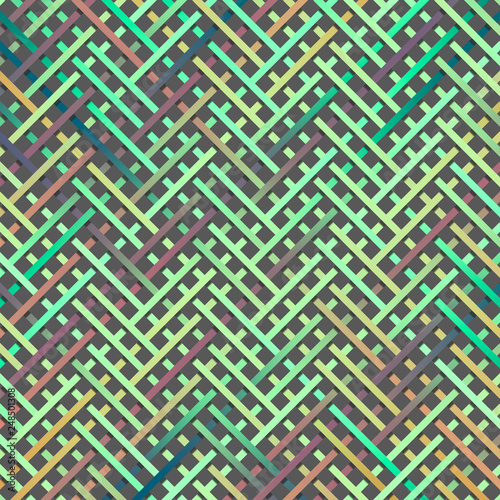 Background texture woven mat or rattan. Abstract virtual geometric pattern  For graphic resource.
