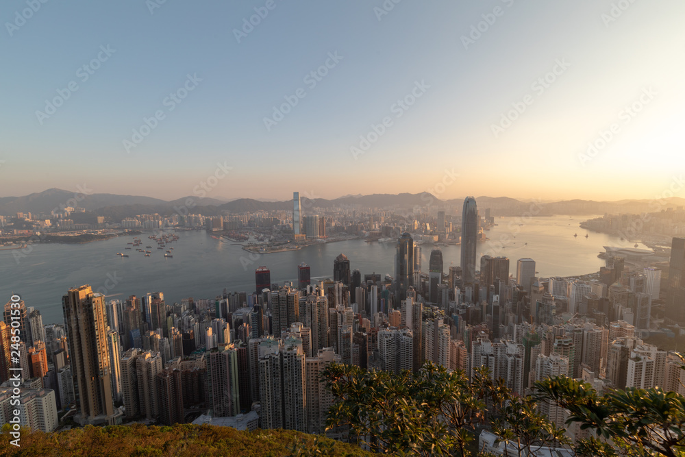Hong Kong waking up