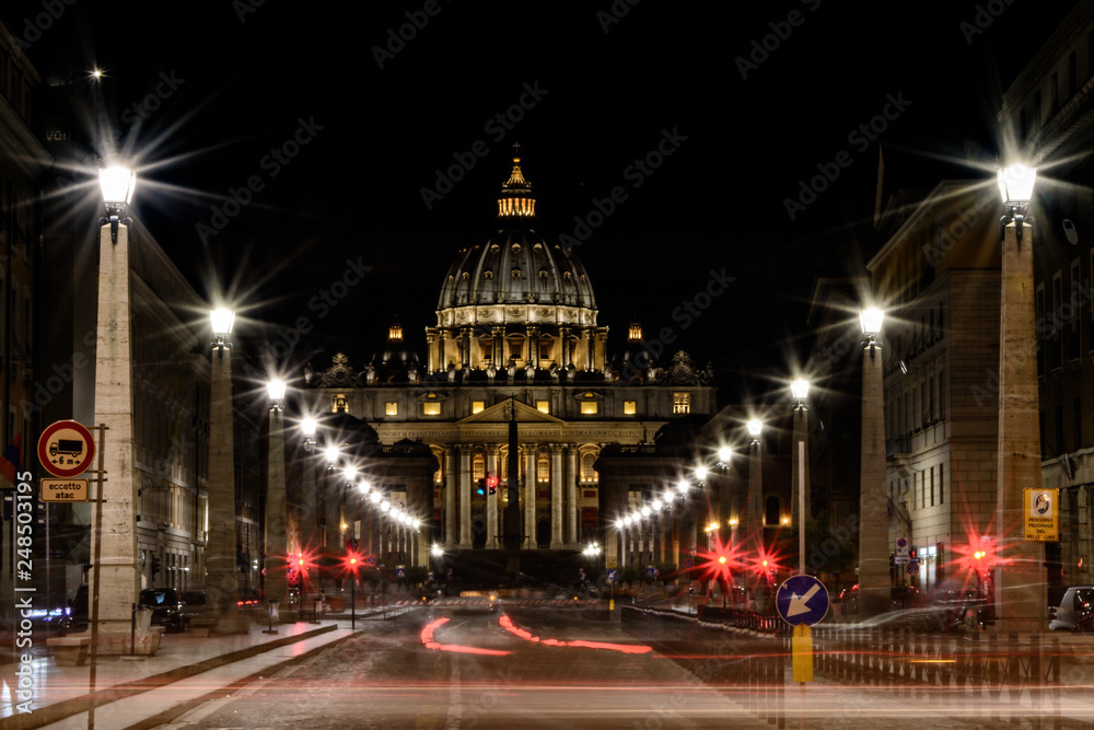 Vatican Nightscape
