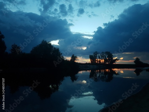 Evening on the river © Олег Кононов