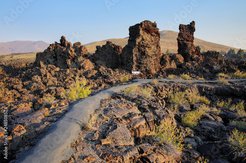 North Crater Flow Trail, Craters of the Moon National Monument, Idaho, USA