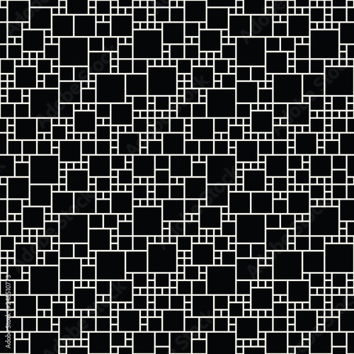 abstract seamless geometric vector square pattern