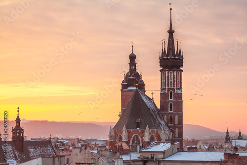 Obraz na płótnie Cracow w salonie