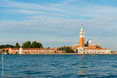 The church and monastery at San Giorgio Maggiore in Venice