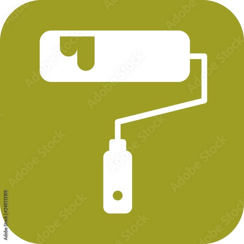  Vector roller icon