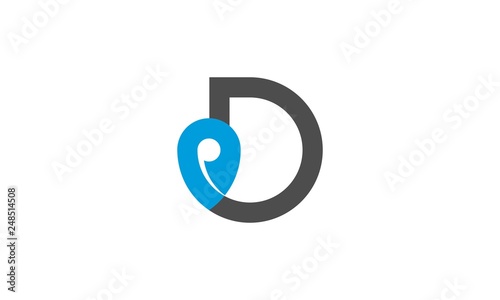 pin D logo