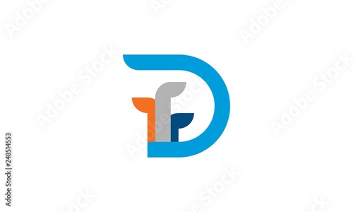 Free Download letter D logo - GFXLoad