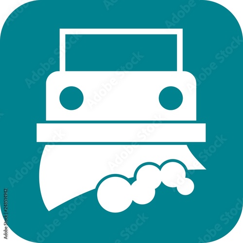 Vector snowplow icon
